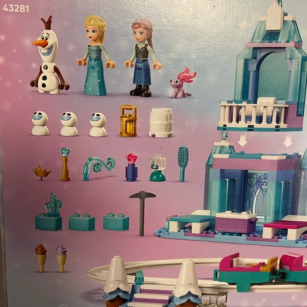 LEGO Disney Elsa's Ice Castle & Snow Ride Adventure 43281 216Pieces 4+NIB Sealed
